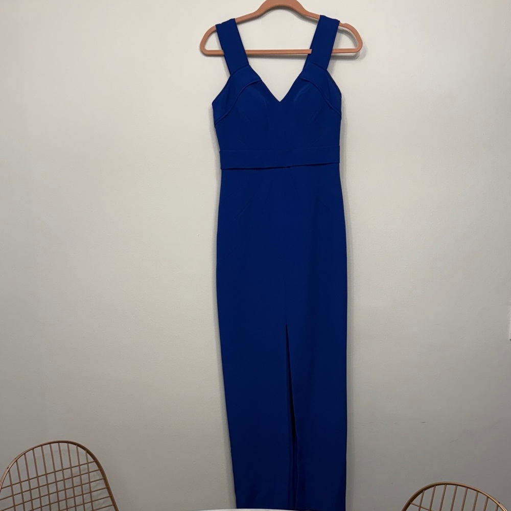 Aidan Mattox Royal Blue Dress